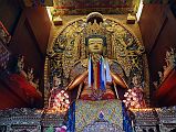 Kathmandu Boudhanath 10-2 Large Statue Of Maitreya Jampa In Jamchen Gompa 